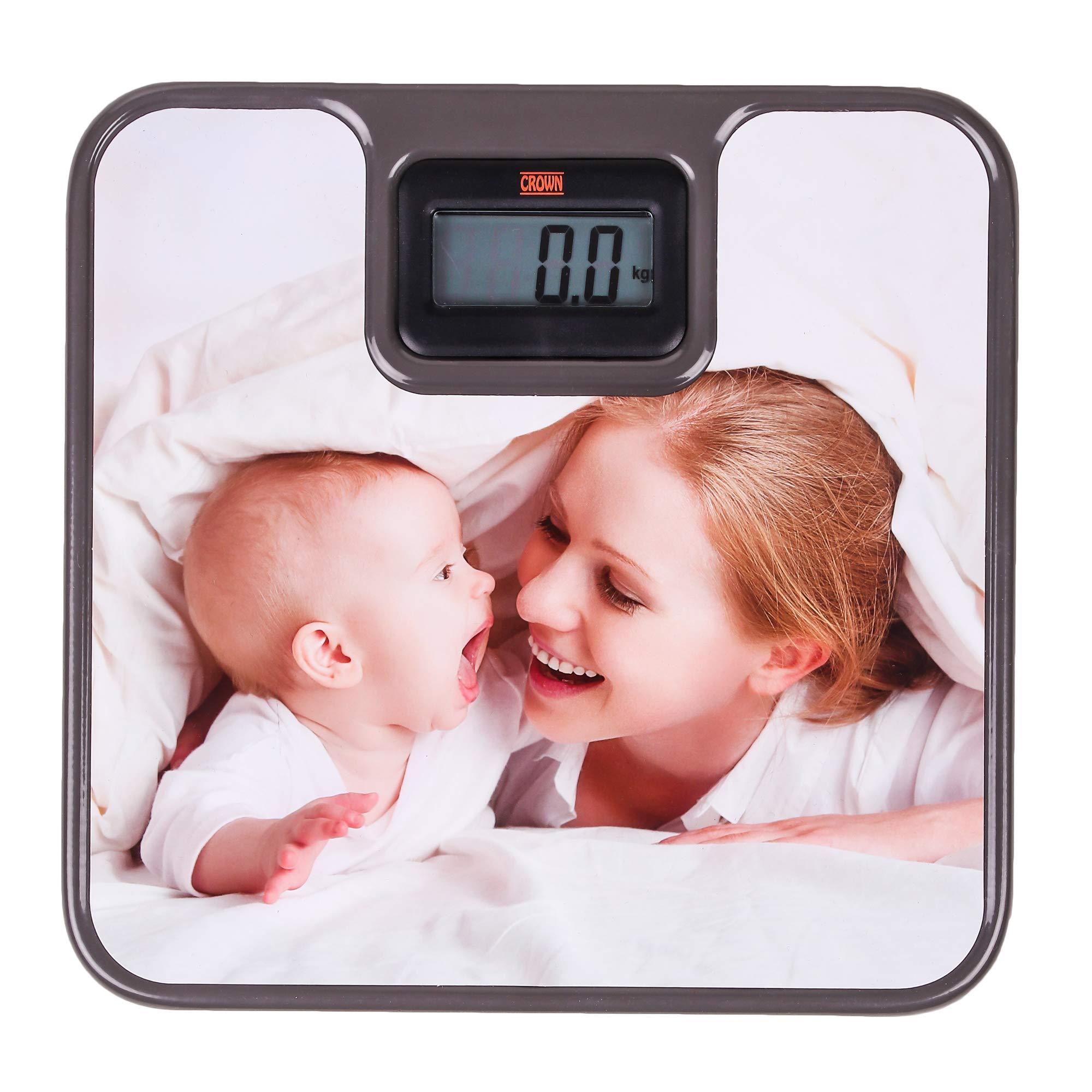 CROWN Crown Electronic Mother and Child Personal Digital Body Weighing Scale 150 kg