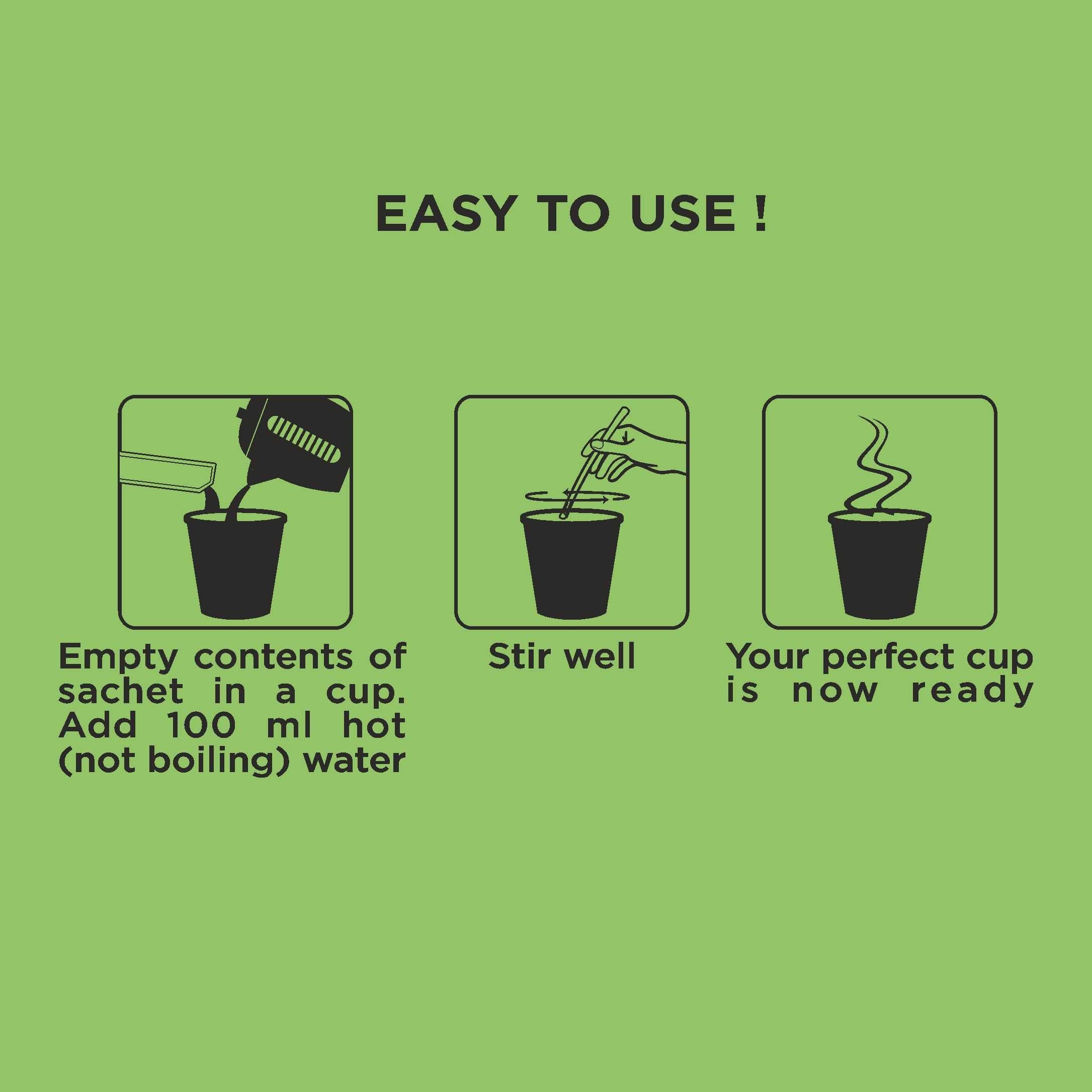 AMAZON Amazon 3 in 1 Instant Coffee Latte Premix 20 Sachets Each 20g Pack of 1