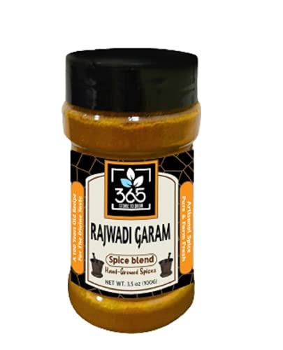 365 STORE TO DOOR 365 STORE TO DOOR Indian Spice – Rajwadi Garam Masala, 100 gm. | Homemade Powdered | for Healthy Cooking | Ready to use | All Seasonings Spices | Pure & Hygiene | Spice Mix – Pack of 1