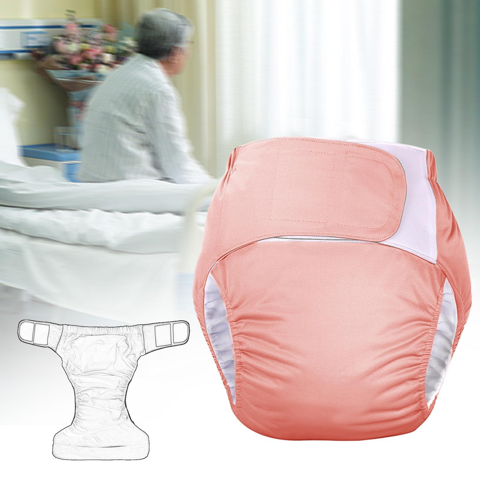 Bnf BNF Adult Cloth Diaper Washable Nappy Cover Protective Underwear Leak Protection Pink |Health & Beauty | Medical, Mobility & Disability | Daily Living Aids | Incontinence Aids
