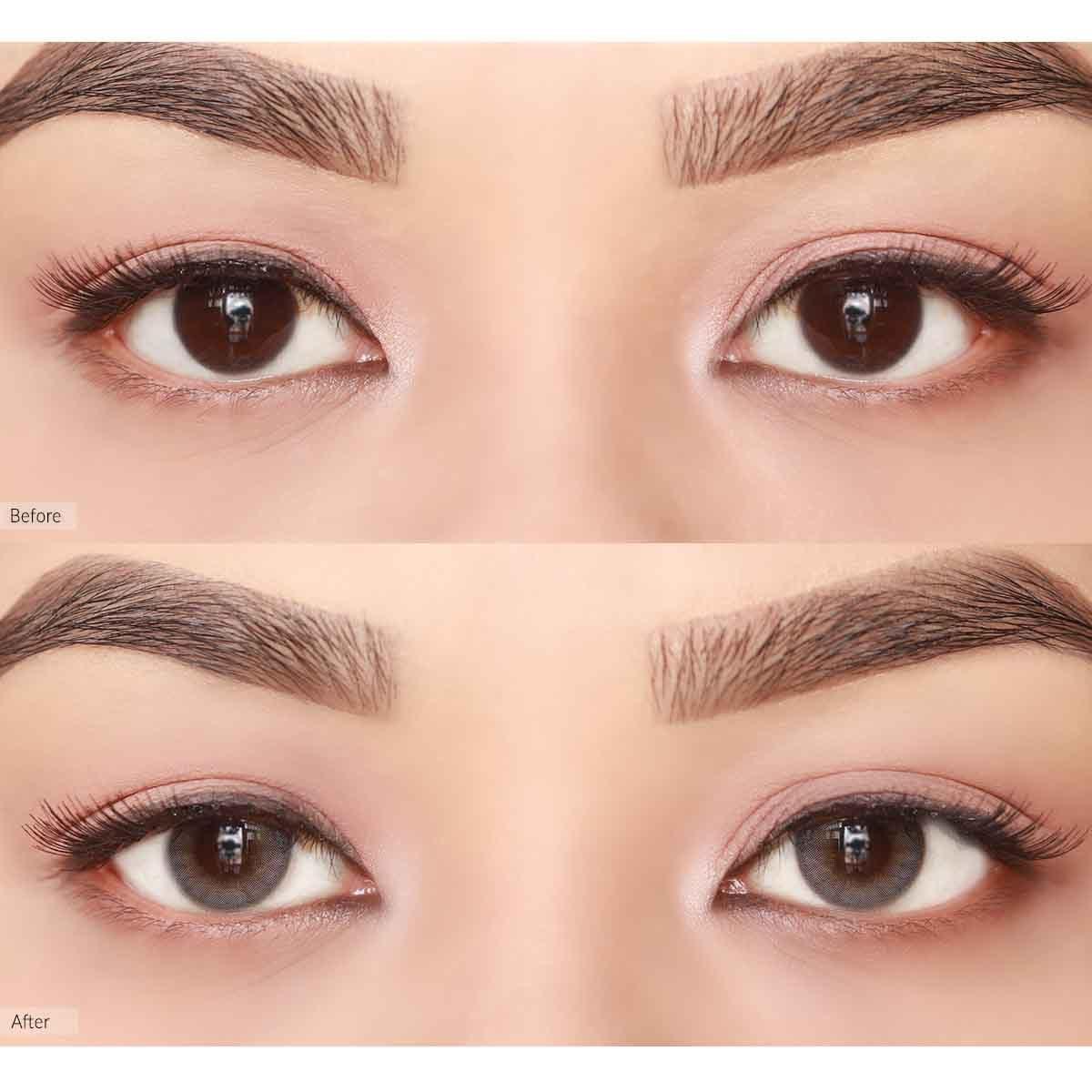 O-Lens O-LENS Daily French Shine Grey - Coloured Contact Lens (Daily Disposable, 0.00 / 10pcs / French Shine)
