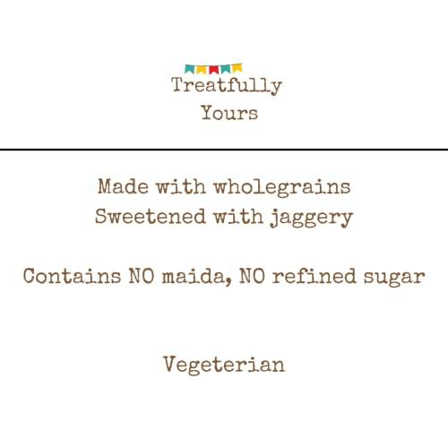 Treatfully Yours Treatfully Yours Chocolate Chips Pancakes Mix|Sweetened With Jaggery|No Maida|No Refined Sugar| Makes 8 Pancakes (Pack of 1, 160gm)