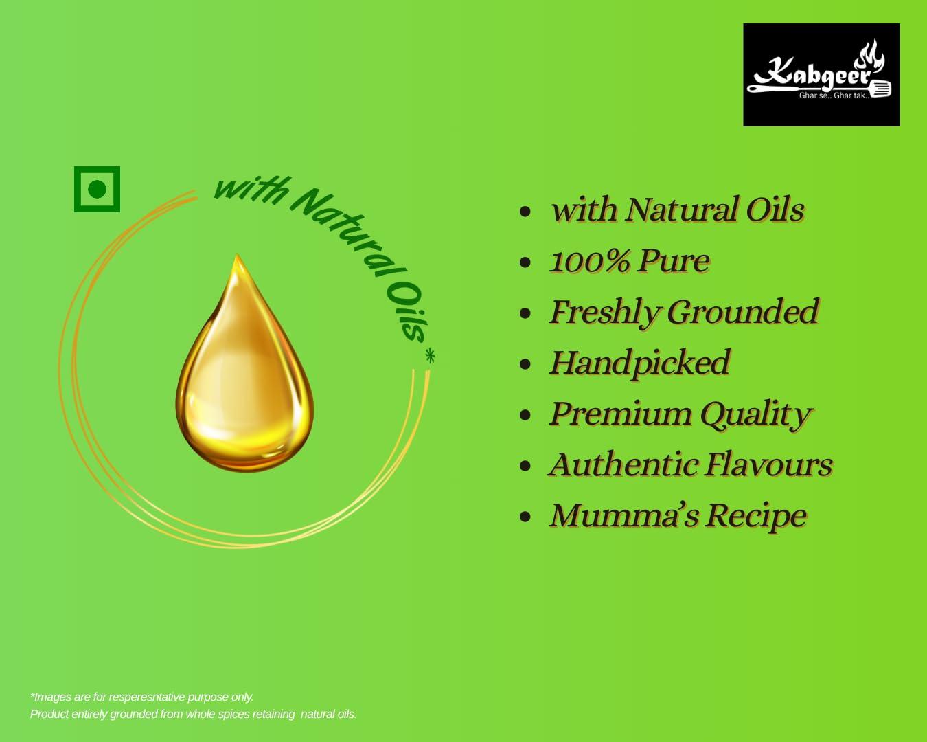 Kabgeer Kabgeer Mutton Tenderizer Powder | Speciality Powder | Raw Papaya | Kachri | Galawat ka Powder | No Added Preservatives | No Flavour - 50 gram Pack