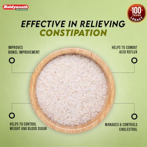 Baidyanath Baidyanath Isabgol - Psyllium Husk Powder - 100gm | Effectively Relieves Constipation | Fibre Supplement For Digestion