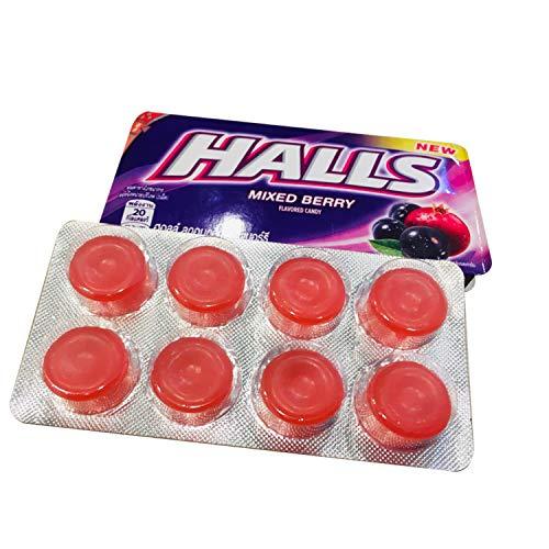 HALLS HALLS Mixed Berry Flavoured Candy - 18 Pack, 18 x 22.4 g