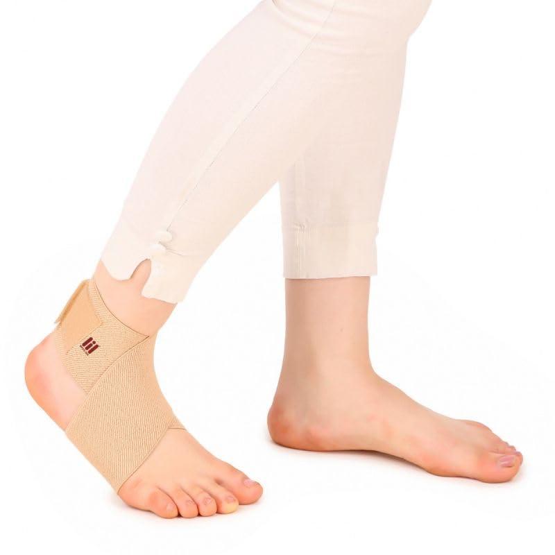 Medilink Medilink Anklet Ankle Binder Brace Foot Support- ankle wrap- for sprained ankle, ankle pain, running, gym, other sports