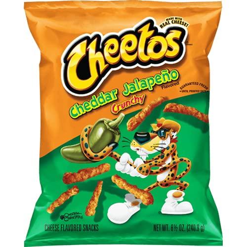 Cheetos Cheetos Cheddar Jalapeno Crunchy Chester Cheetah, 2 x 226.8 g