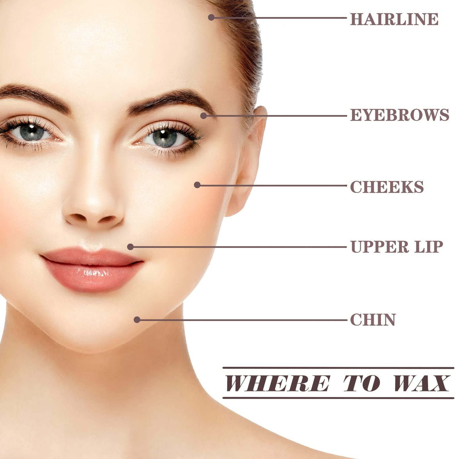 Demissle 400 Pack Eye Brow Wooden Wax Sticks Mini Waxing Applicator Sticks Lip Nose Eyebrow Waxing Sticks Wood Craft Small Wax Applicator Facial Hair Wax Spatula for Home Spa Hair Removal and Smooth Skin Use