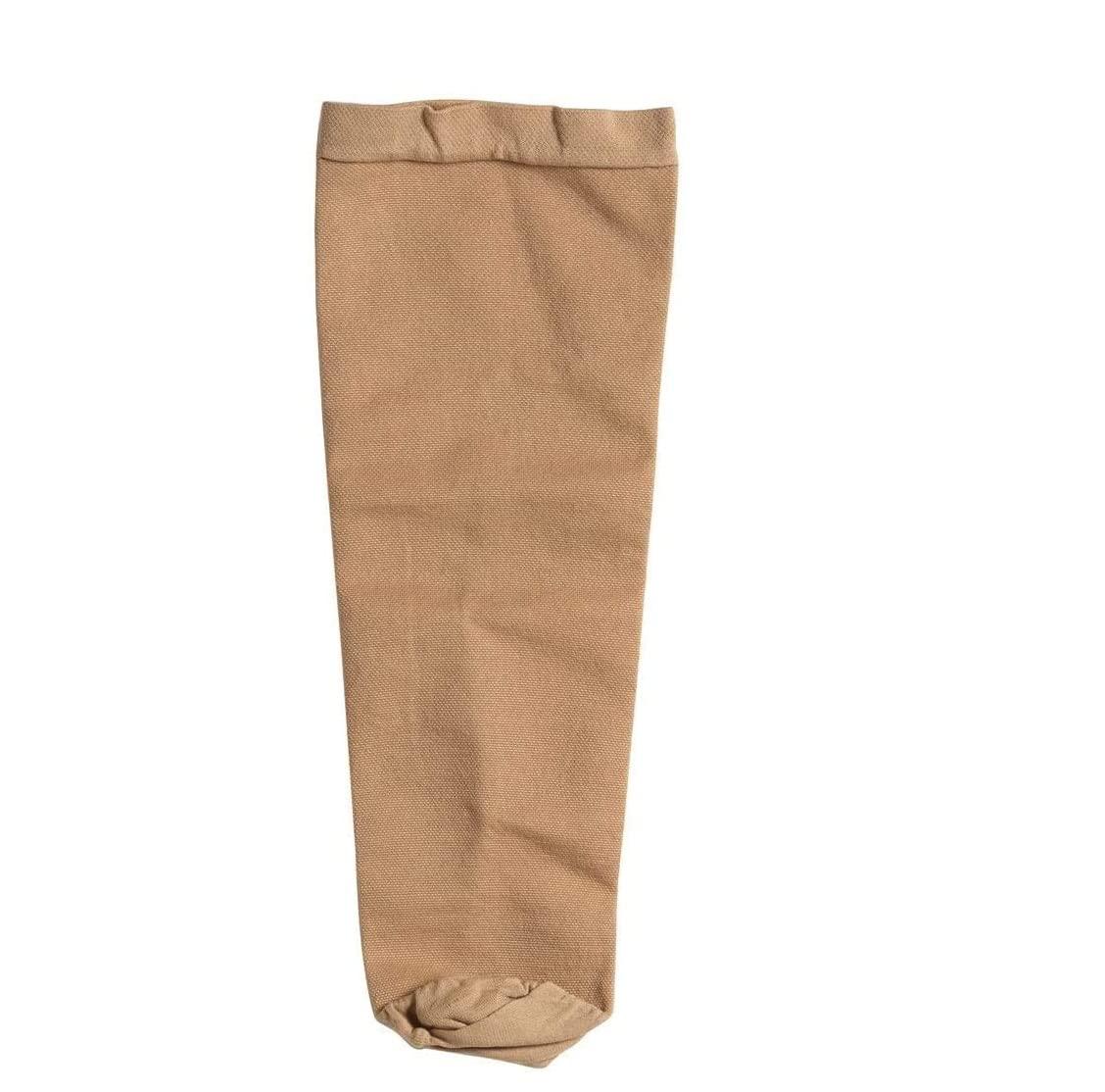 Medilink Medilink Below knee bk stump shrinker, limb compression with ventilation, amputee care, Beige (Extra Large (20-24" calf))