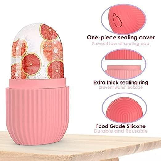 ASM SOLUTION Jade & Gua Sha Stone Set - Face Massager, Ice Roller & Gua Sha Stone Tool