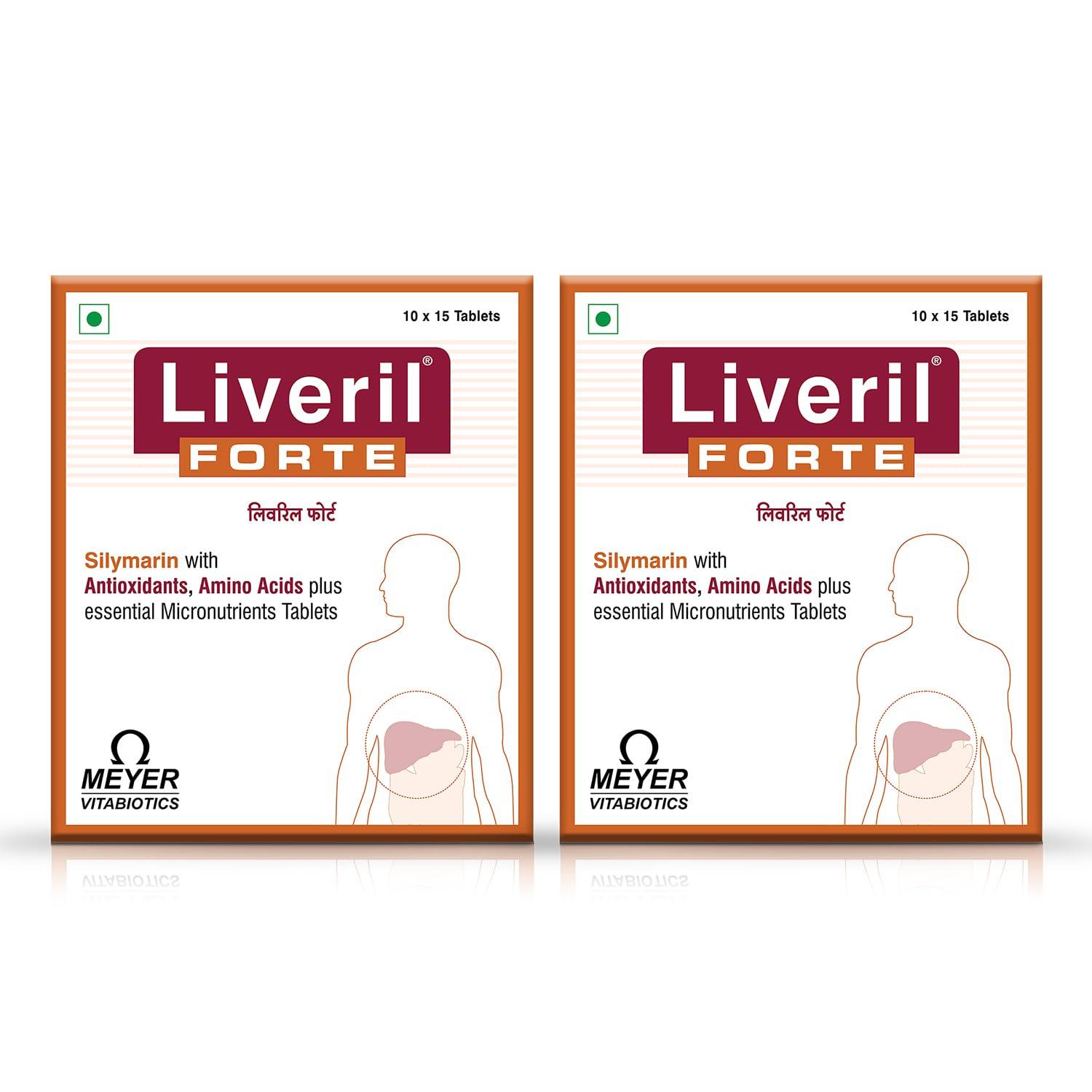 Liveril Liveril Forte Tablets (Pack of 2)