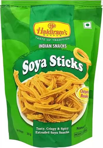 Generic Haldiram's Naagpure Soya Sticks 200gm PACK of (4)