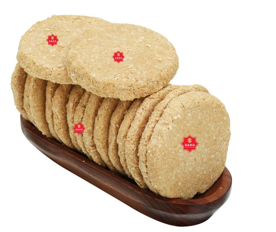 SAHU GAJAK BHANDAR SAHU GAJAK BHANDAR Special Kutema Gajjak 250g | Tilkatri | Tilkoot | Tilkut | Gud Gazak | Sweets and Snacks | No Added Preservatives and Colours and Flavours (Pack of 3)