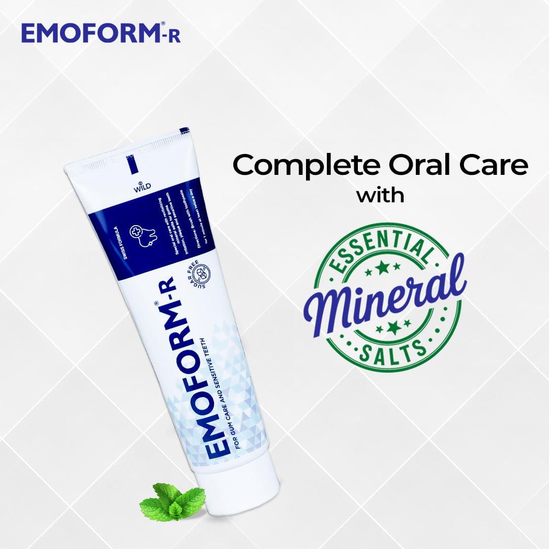EMOFORM-R EMOFORM-R Emoform Plaque Removal Tooth Paste Combo 150+50 Gm