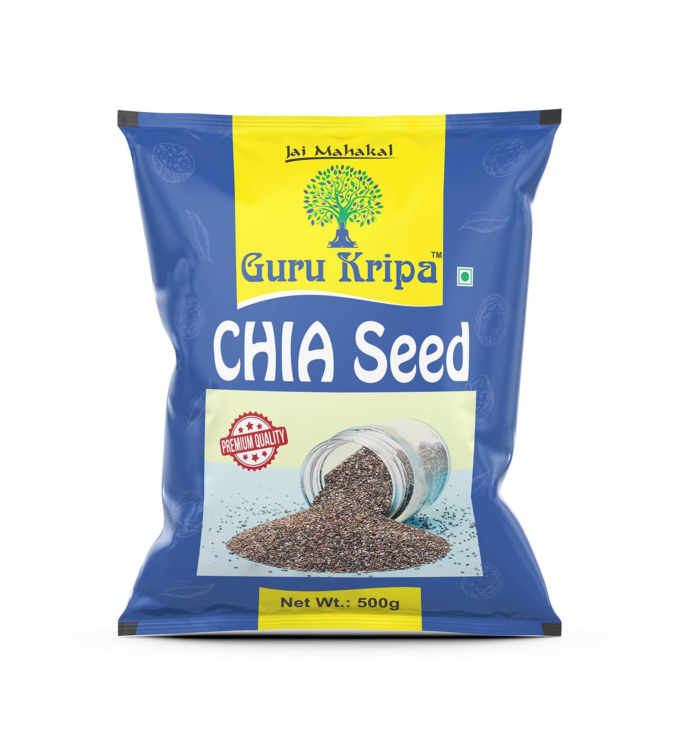Jai Mahakal Guru Kripa Jai Mahakal Guru Kripa Chia Seeds 500gm