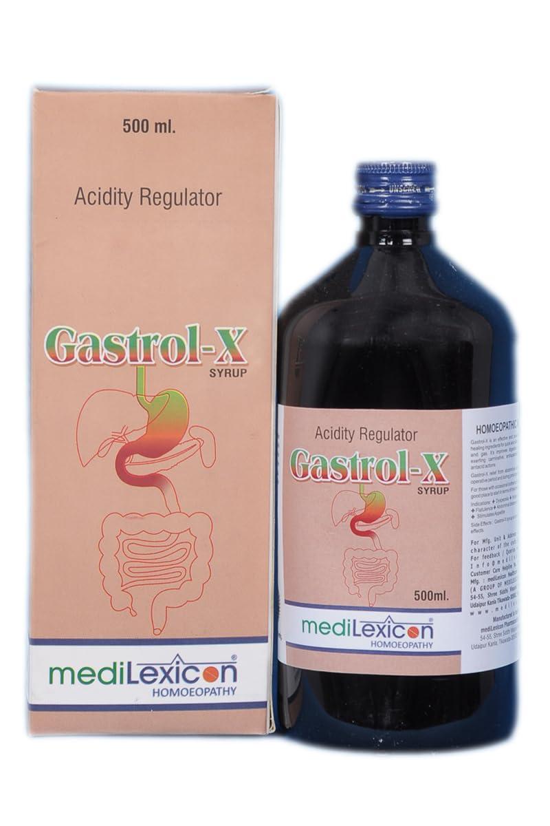MEDILEXICON medilexicon gastrol x 500ml syrup for aciditiy regulators
