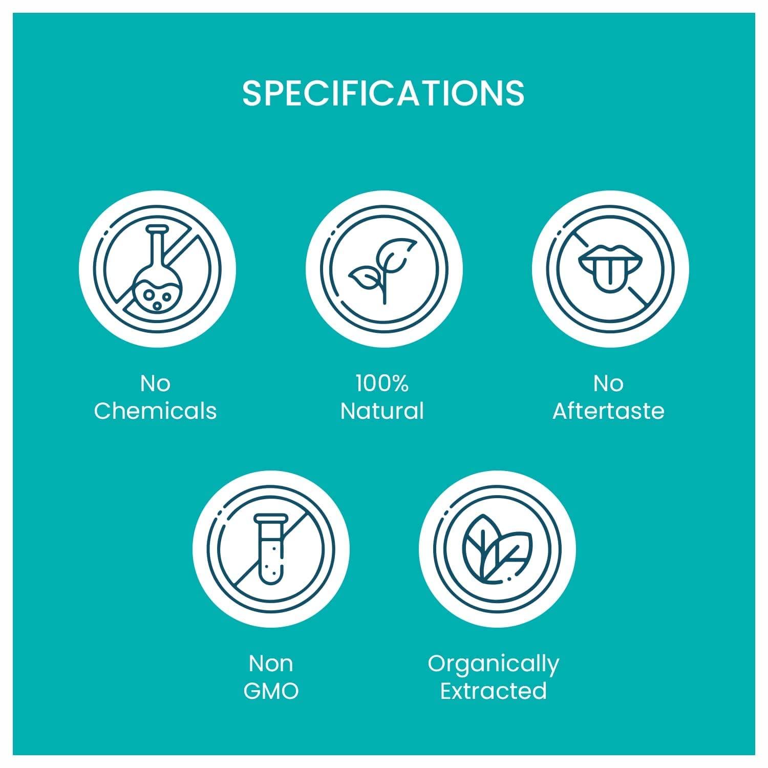 Magic Leaf Magic Leaf Stevia VitaUp to Boost Immunity and Skin Health, Lemon, Vitamin C Powder, 100% Natural Sweetened with Stevia, Safe for Diabetic Patients & Kids, Pack of 2 (30 Sachets Each)