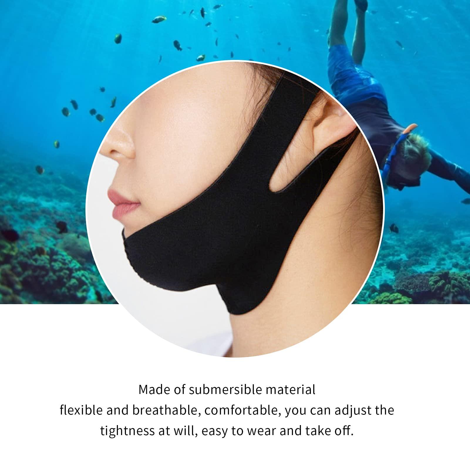Folanda Double Chin Reducer Face Lifting Strap Face Slimming Strap V Line Lifting Mask Chin Strap for Women and Men Chin Up Mask Eliminates Wrinkles, Tightening Skin, Preventing Sagging, Anti Snoring