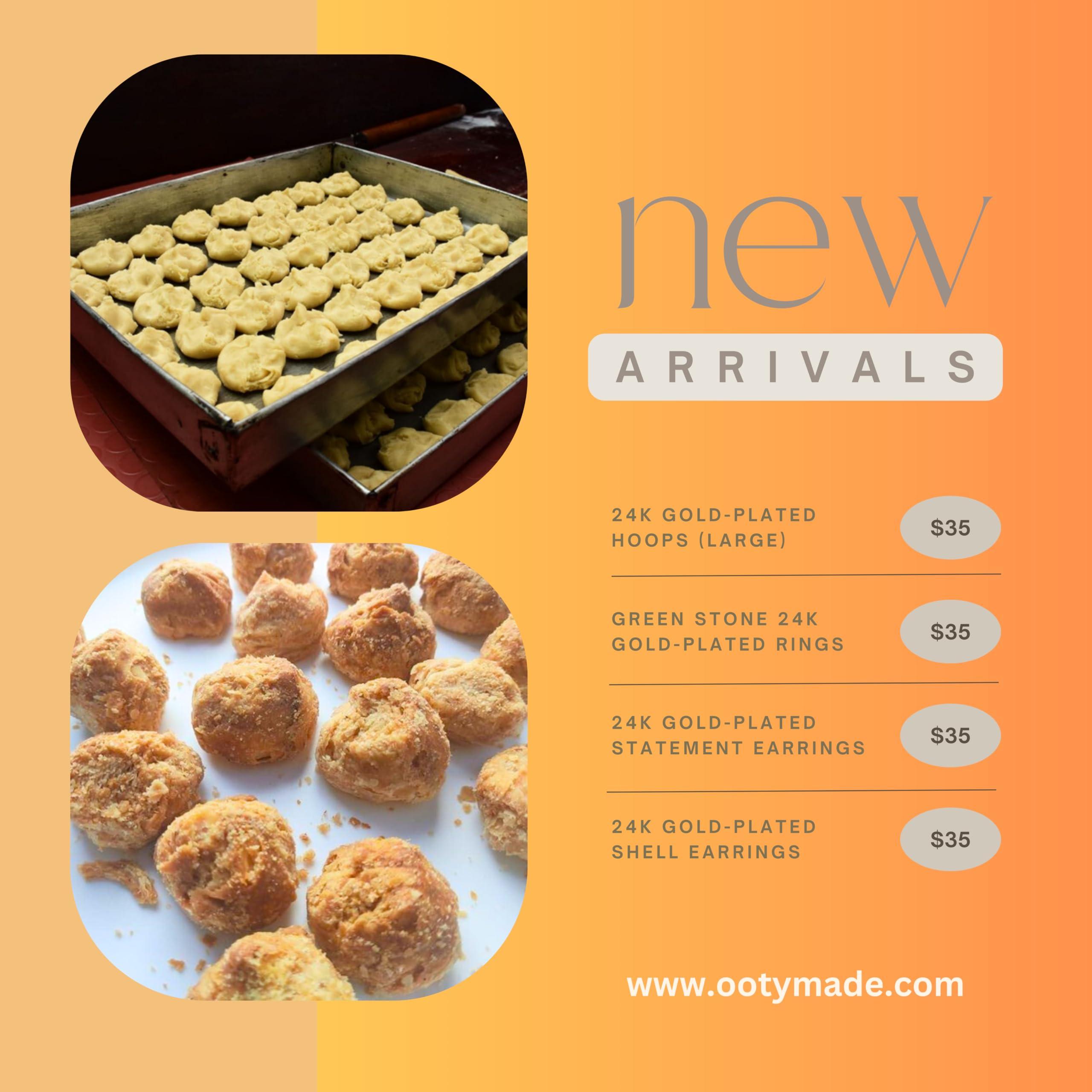 OOTYMADE.COM OotyMade.com Ooty Varkey - Crispy 1 KG Biscuits, Native Special Bakery Delight - Tea Time Snack  Small Varkey 1 kg