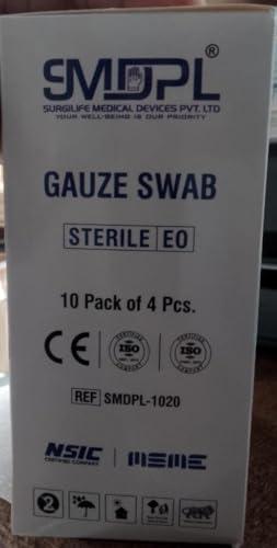 Generic SMDPL Strerile Gauze Swab 10CM*10CM*12Ply 10pcs in the box
