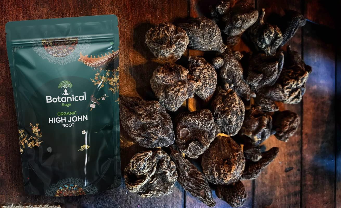 Botanical Sage Botanical Sage- High John Conqueror Root 50g | Whole | High John Root Incense | Boosts Stamina |Selected | Extra Cleaned