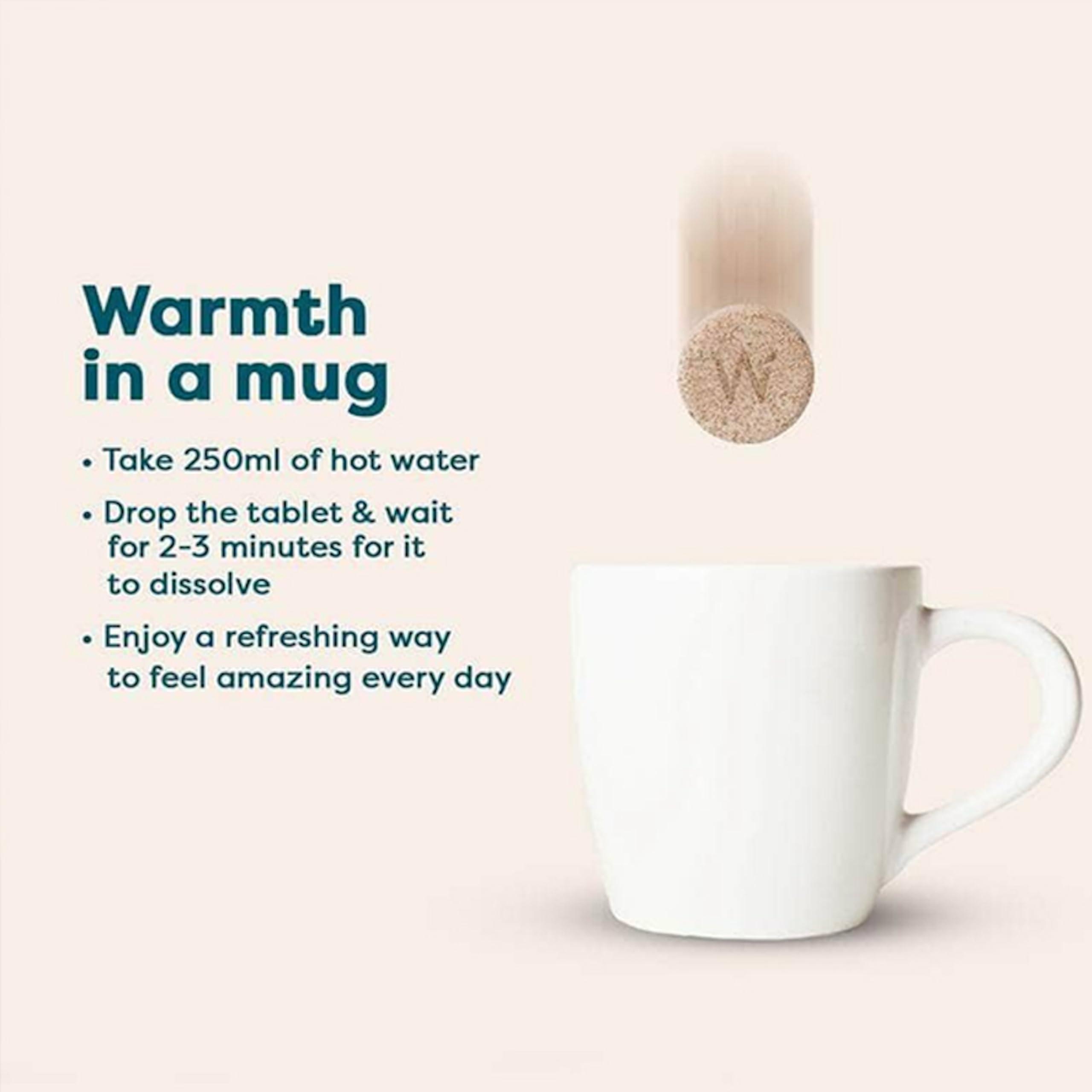 WELLBEING NUTRITION Wellbeing Nutrition Grandma's Kadha -Ayurvedic Natural Immunity Booster | Ayurvedic Kadha for Immunity, Cold, Cough, Sore Throat & Congestion (60 Effervescent Tablets)