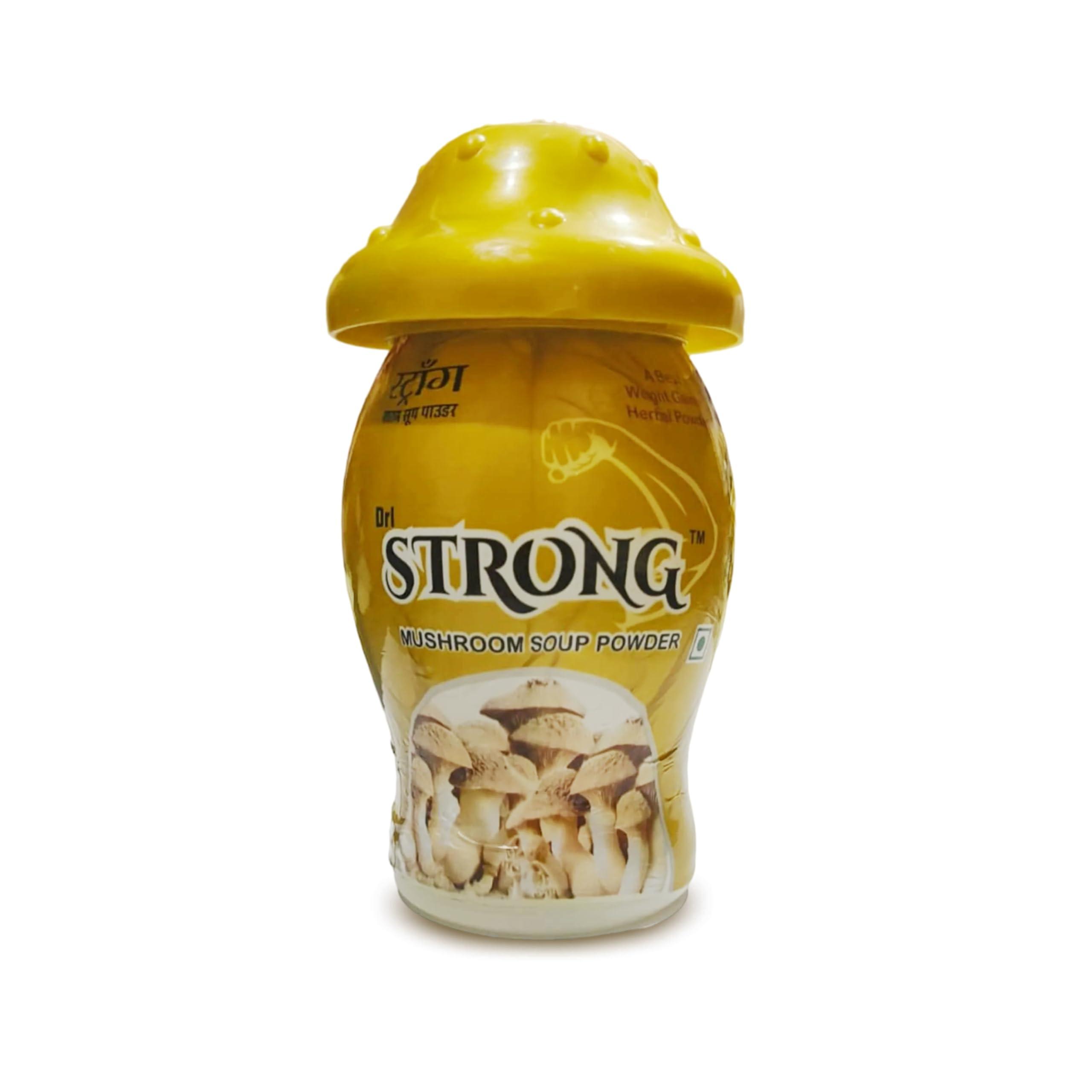 DRL STRONG MUSHROOMS POWDER DRL STRONG MUSHROOMS POWDER Weight Gainer Herbal Powder For Men And Women (100G) (Pack Of 1)