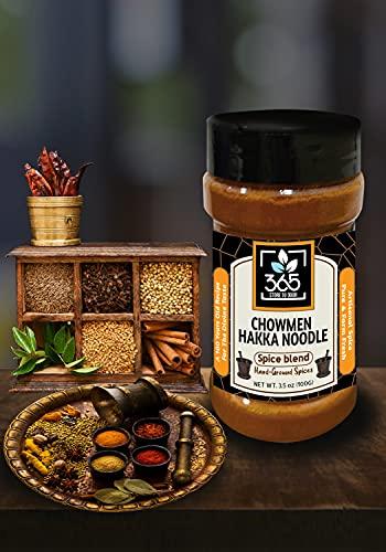 365 STORE TO DOOR 365 STORE TO DOOR Indian Spice – Chowmen Hakka Noodle Masala, 100 gm. | Homemade Powdered | for Healthy Cooking | Ready to use | All Seasonings Spices | Pure & Hygiene | Spice Mix – Pack of 1