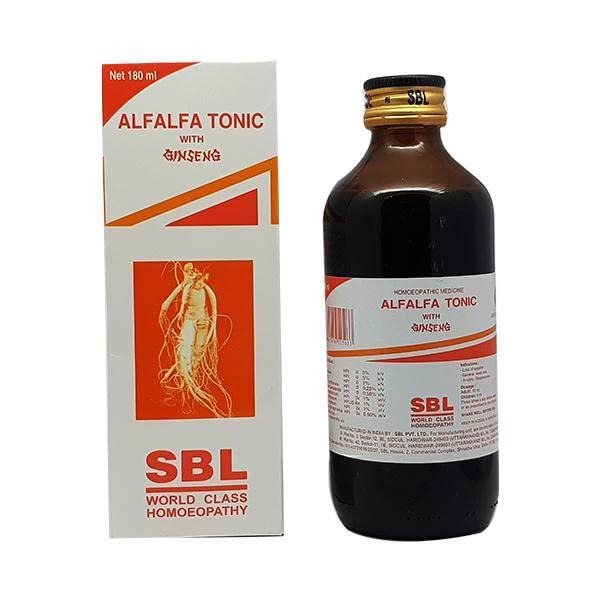 NavaFresh Basics SBL ALFA ALFA TONIC WITH GINSENG 180ML PACK OF 3