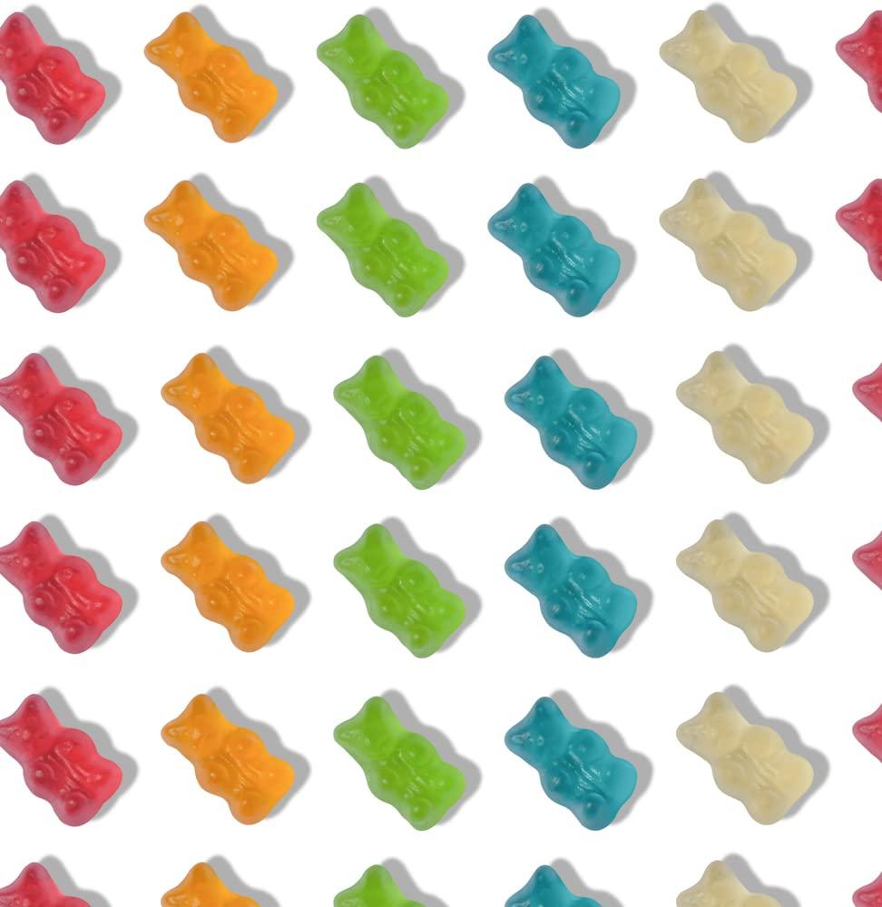 House of Candy House of Candy Gummy Bear Animal Shaped Candy w/Gummy Coating, Jelly Candy - 100gm (Pack of 2)