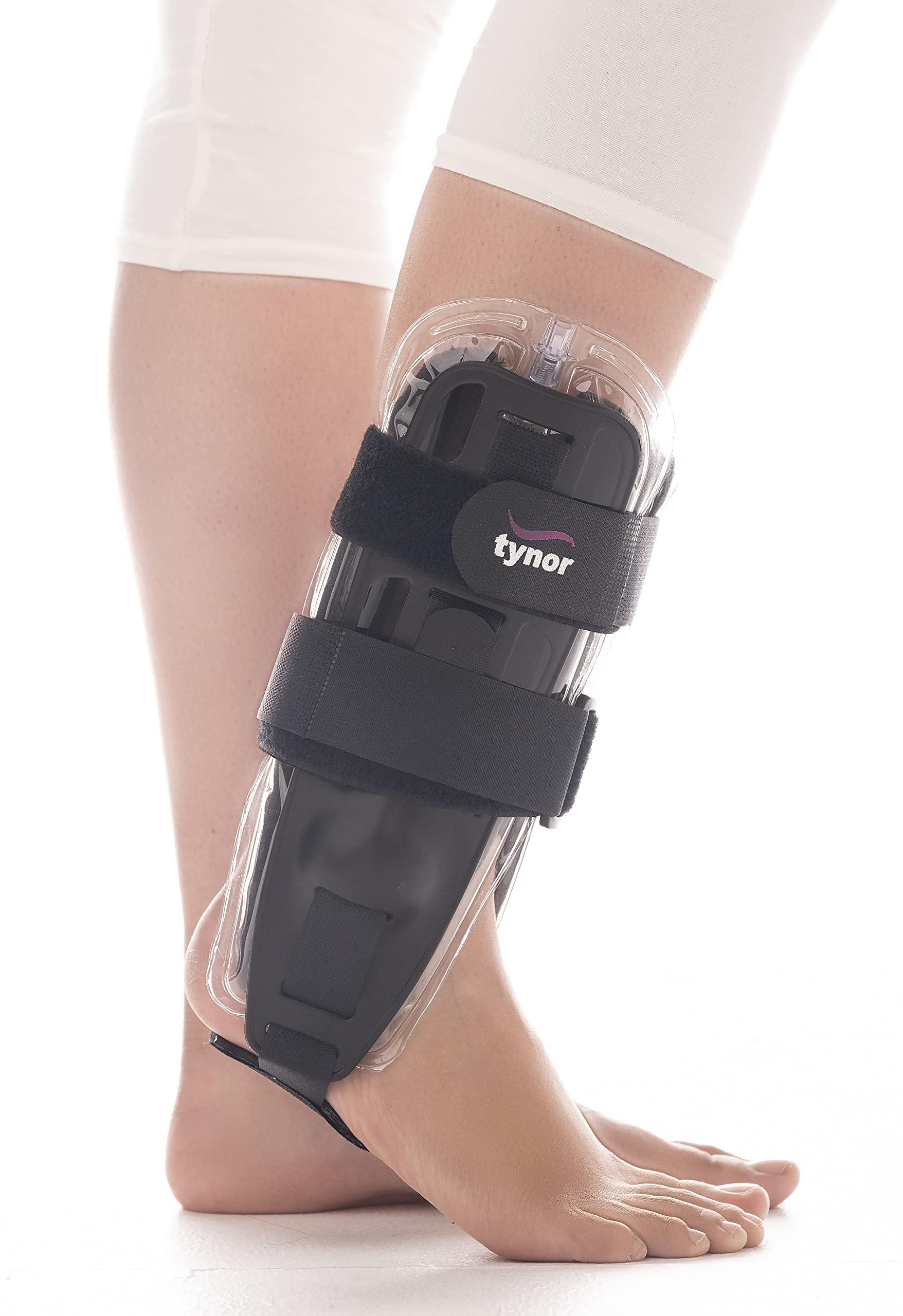 TYNOR TYNOR Air Ankle Splint, Black, Universal Size, 1 Unit
