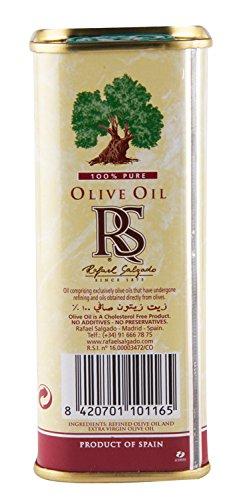 Rafael Salgado Rafael Salgado 100% Pure Olive Oil | Good for Indian Cooking and Frying Tin 200ml