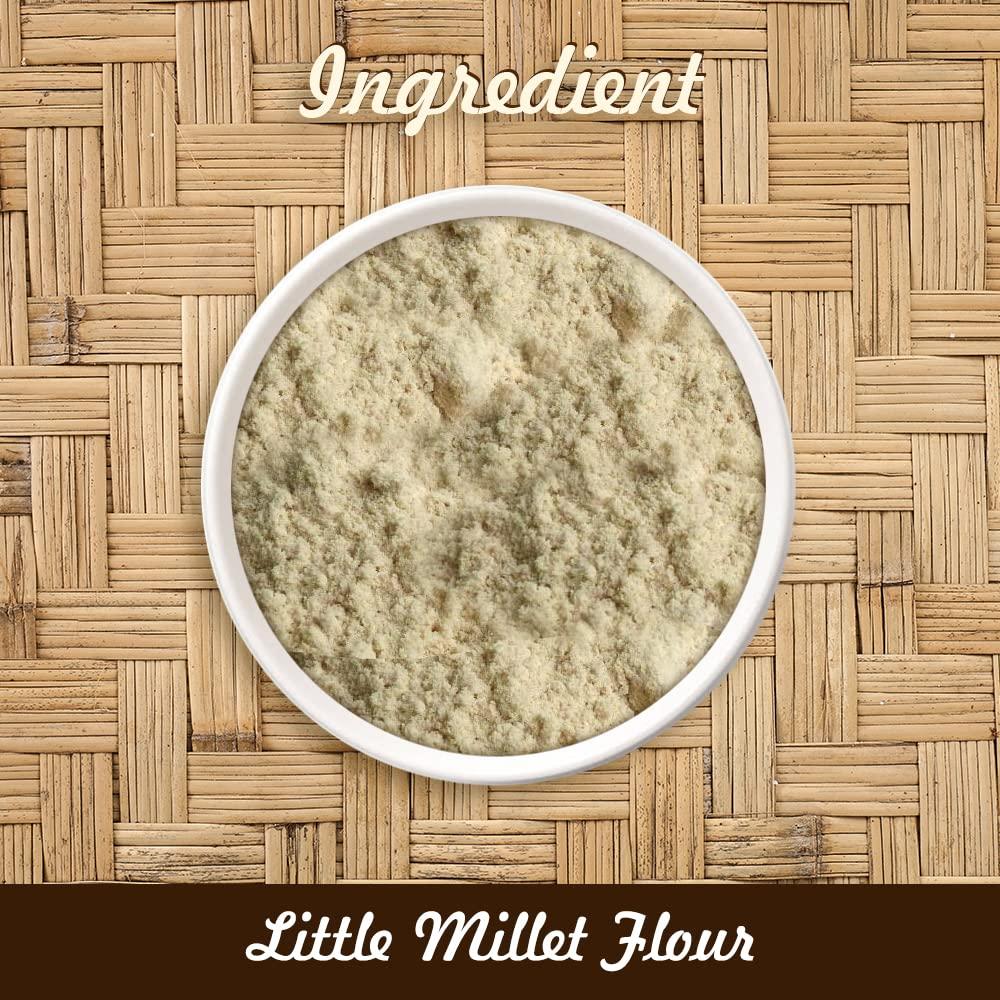 B&B Organics B&B Organics Little Millet Flour (5 kg)/Certified Organic/Saamai Mavu/Soaked & Grinded