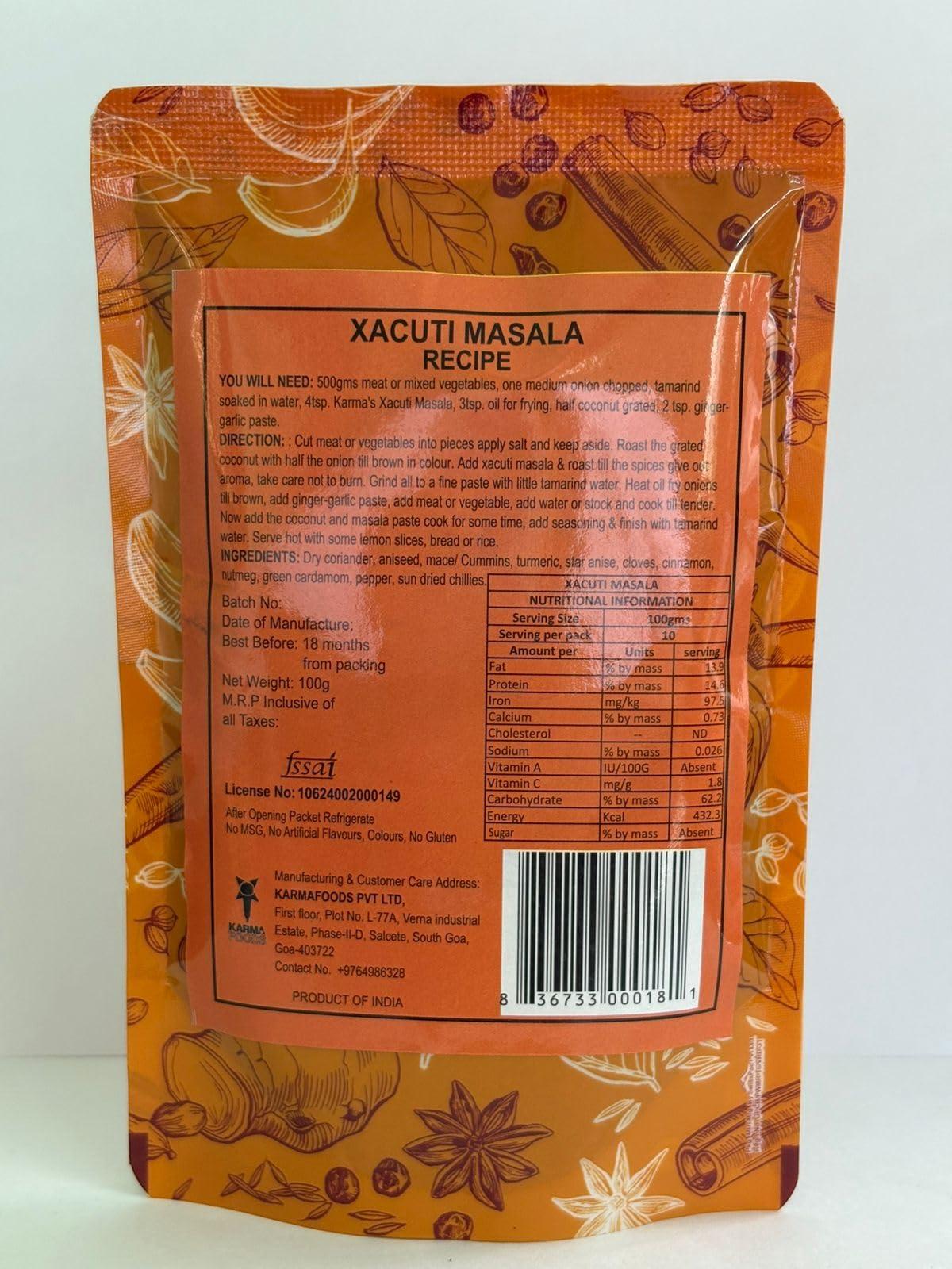 KARMA\'S Karma Goan Xacuti Masala -Pack of 2