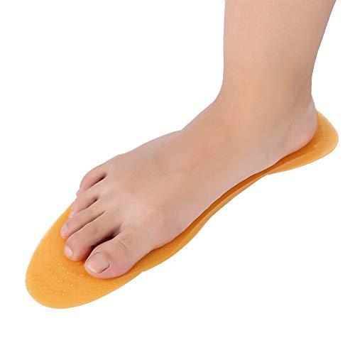 Liujaos 1 Pair Acupoints Reflection Cutable Magnetic Insole, Breathable Acupressure Magnetic Massage Insoles, for Relieve Fatigue for Promote(41-45 Yards)