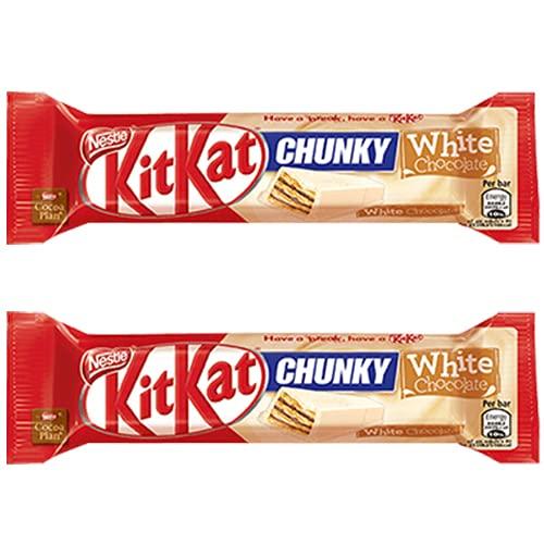 kitkat Kit Kat Chunky White Chocolate Bar, 40 g, 2 Pack