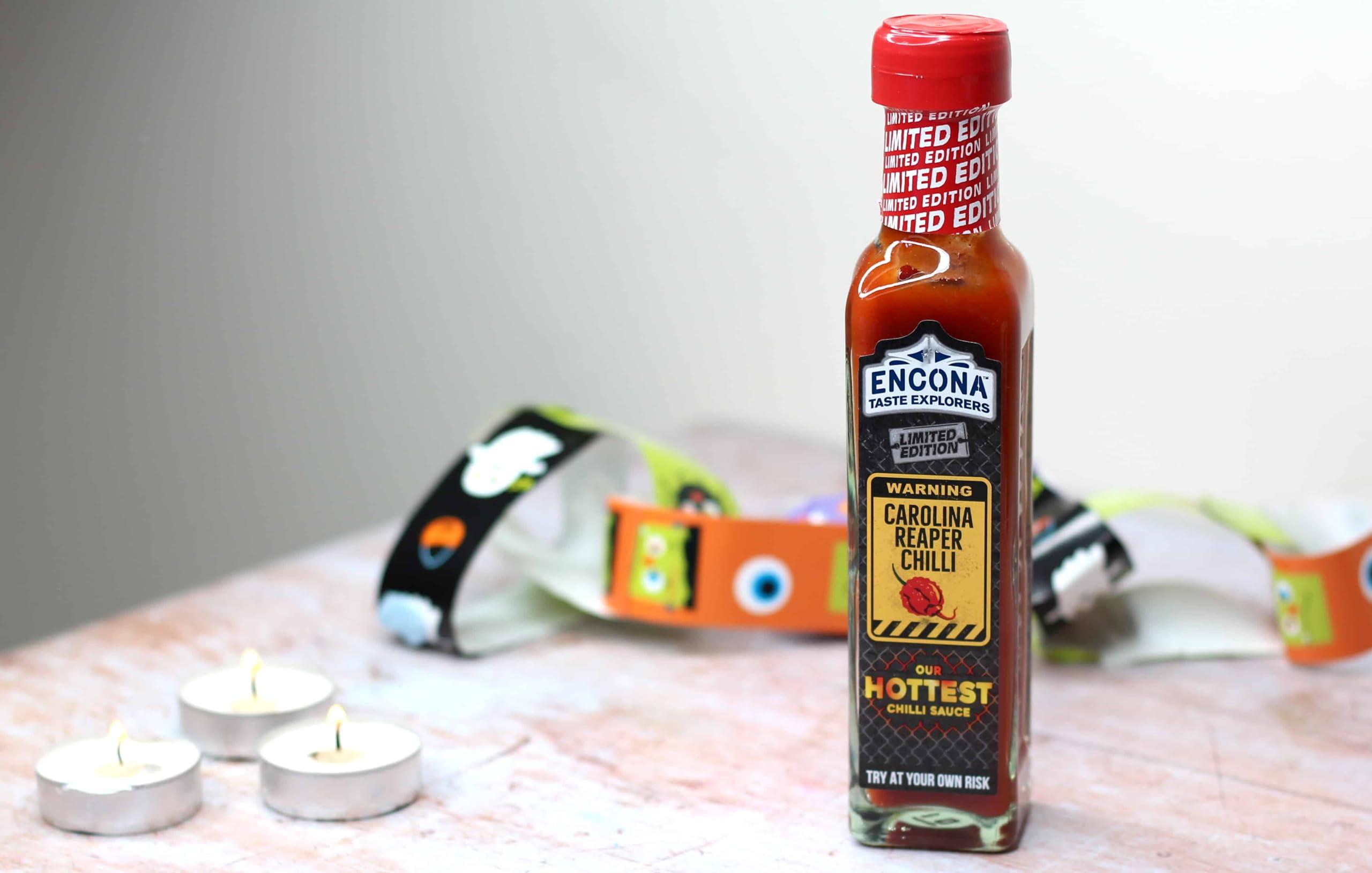 Generic Encona Carolina Reaper Chilli Hot Chilli Sauce 142ml - Intense Heat, Unforgettable Flavor, Ignites Your Taste Buds!