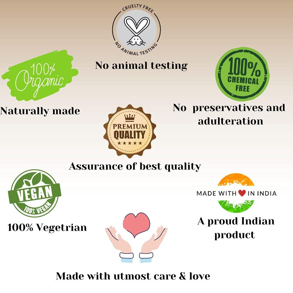 Herb's Goodness Herbs Goodness Organic Edible Kadukkai (Haritaki Powder) Seedless 100g  Inknut Powder| Harde Powder | Harad Powder For Dark Circles, Face Care And Healthy Digestion(Pack of 2)