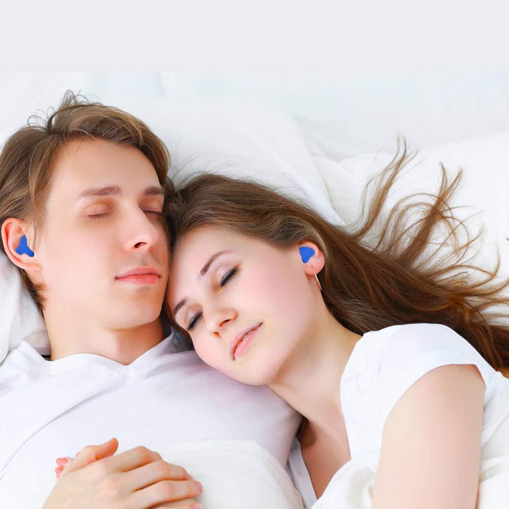 World\'s Finest Mighty Plugs Mighty Plugs - (1 Pair) USA Made Worlds Best Ear Plugs For Sleeping - 100% Waterproof Swimming Earplugs - Best Ear Plugs Noise Reduction - Finest Ear Protection - and a MUST for Concert Ear Plugs