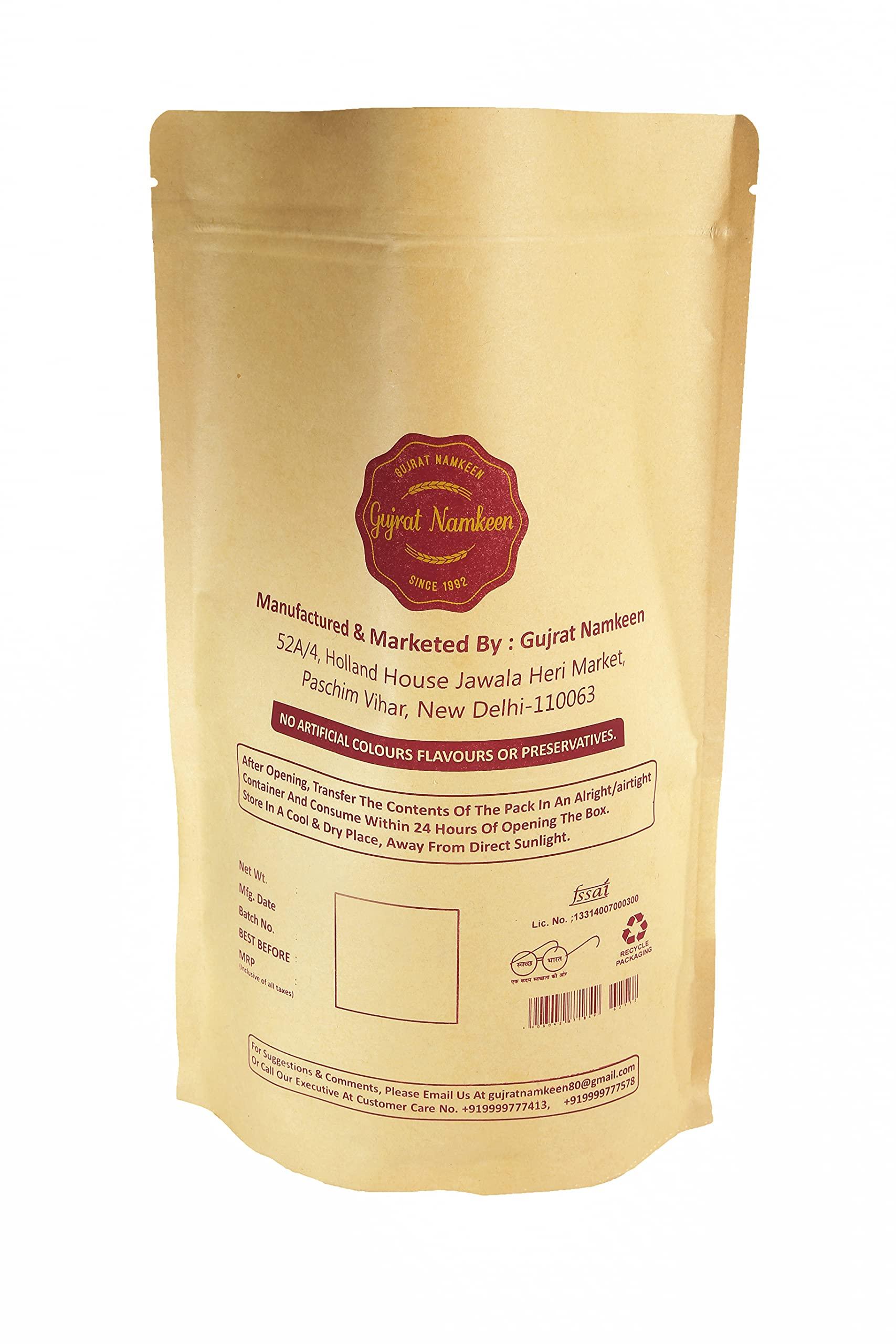 Gujrat Namkeen Gujarat Namkeen Hand Made Gujarati Plain Boondi Pure Vegetarian Snacks (400 Gram)|| Indian Snacks || Homemade and Ready to Eat, Spicy Namkeen,(400 gram)