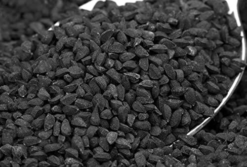Veganic Veganic Kalonji Seeds | Nigella Seeds | Black Cumin Seeds For Hair Growth (250 GMs)