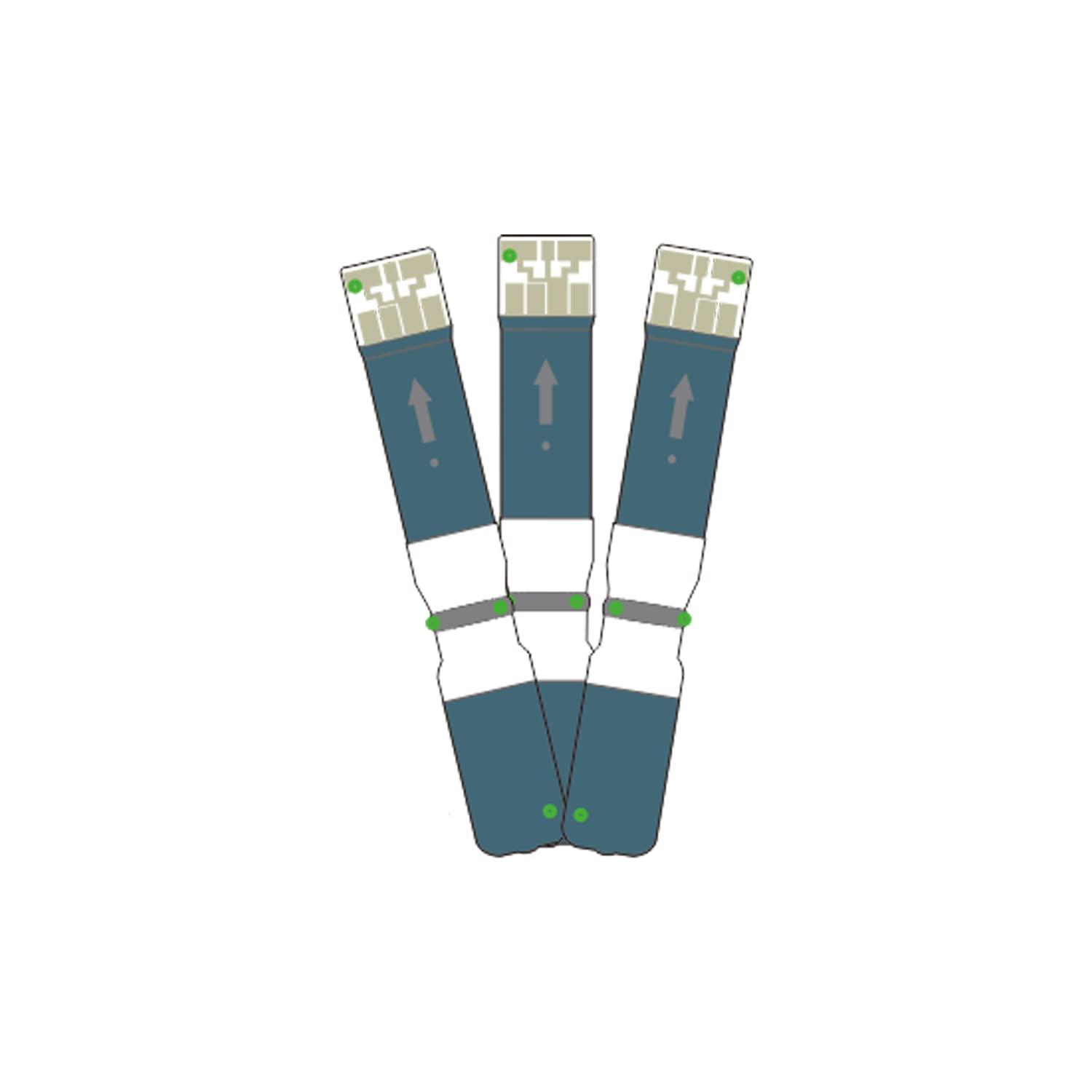 Dr. Odin Dr. Odin AC-307 (GDH-FAD) Blood Glucose Test Strips, For Self Testing Sugar Levels With GDH-FAD Monitoring Machine 50 Glucometer Strips