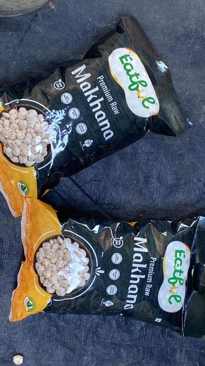 Eatful EATFUL Phool Makhana Raw/Regular Lotus Seed Pop/Fox Nut Pack of 2 (2 X 0.25 kg)…