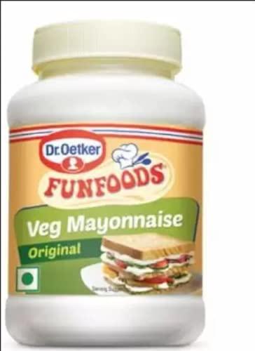 Fun Foods FunFoods Veg Mayonnaise 400 GM and Pizza Topping 325 GM Pack of 2 725 g (Pack of 2)
