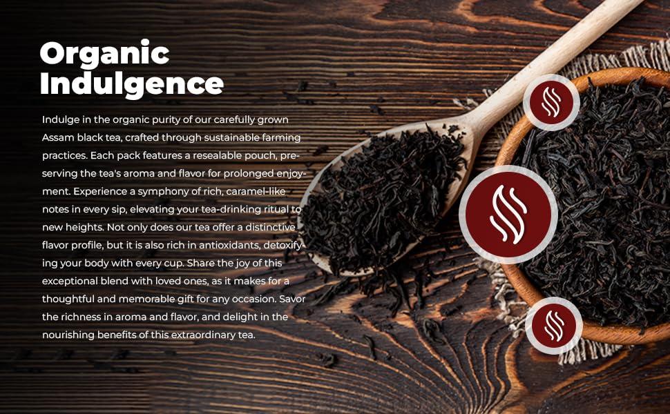 Generic Go-Yogik Black Tea loose leaves from Meghalaya [ 100g ] | Organic by nature