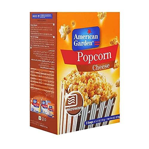 American Garden American Garden Microwave Popcorn, Cheese, 2 x 273 g