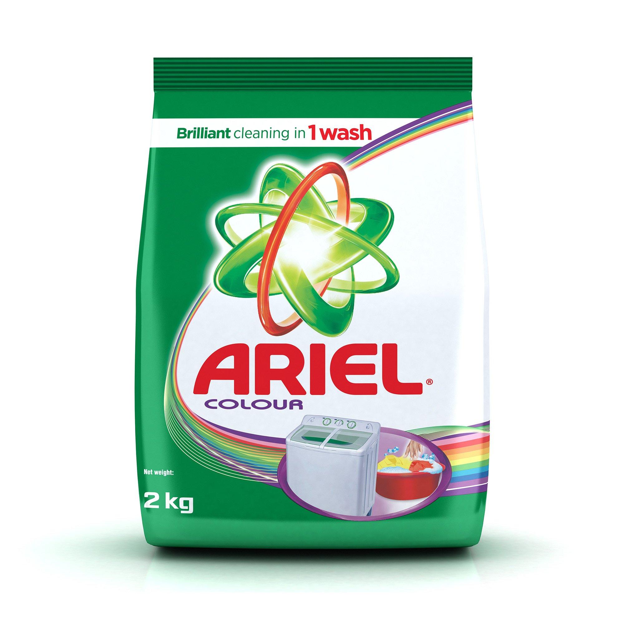 Ariel Ariel Colour Washing Detergent Powder 2 kg Pack