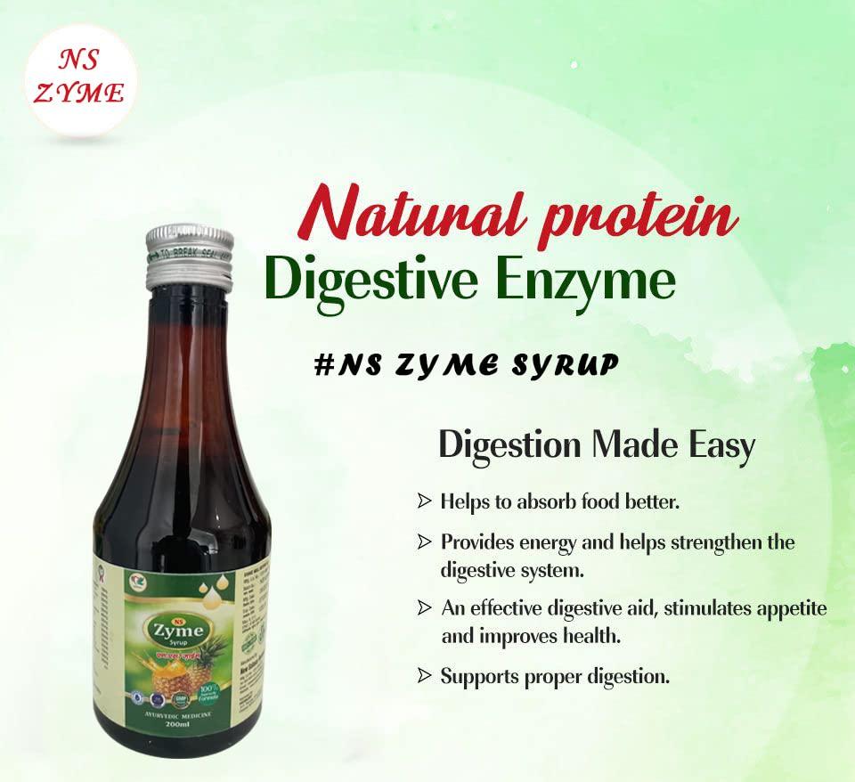 Herbory Herbory NS Zyme Syrup- 200ml, Pack of 1