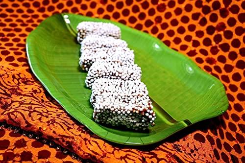 Miho Fresh Mihofresh Uttarakhand Famous Bal Mithai| Famous Indian Sweets Box | Uttarakhand Sweet Made with Pure Desi Ghee,Khoya & Sugar Balls | (600G | Pack of 2 x 300Gm)