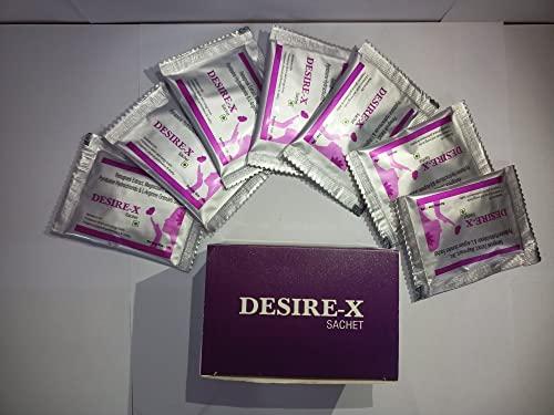 Desire-X British Phytonutrients Desire-X Fenugreek Extract,Magnesium,Zinc,Pyridoxine Hydrochloride & L-Arginine Granules Sachets[10 Servings]|Revitalizes Life|Enhance Energy Levels|Improve Physical Performance